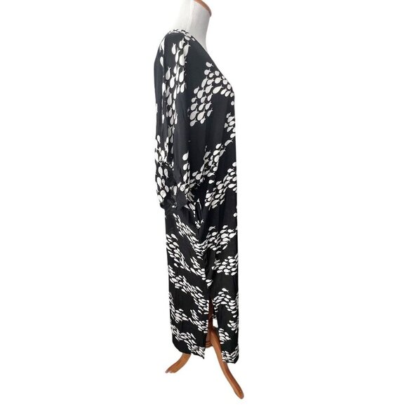 Ava Sky Hawaii Womens Large Black Fish Print One Shoulder Maxi Dress - Picture 3 of 12